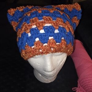 Handcrafted Crochet Cat Ear Beanie